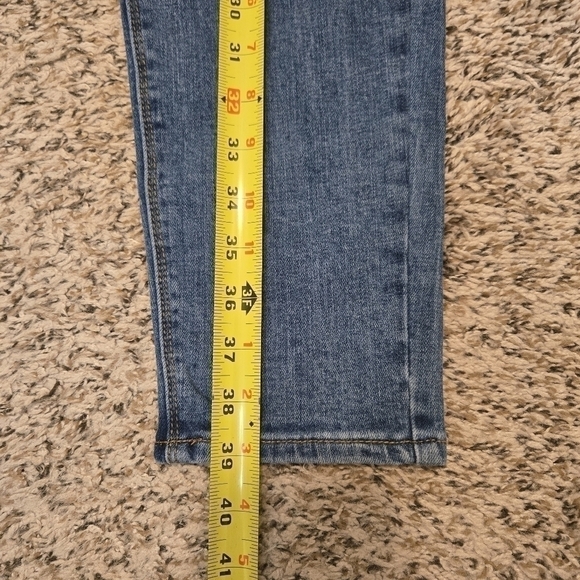 NY&C Size 16 Mid-Rise Super Skinny Jeans Medium Wash - Picture 5 of 14